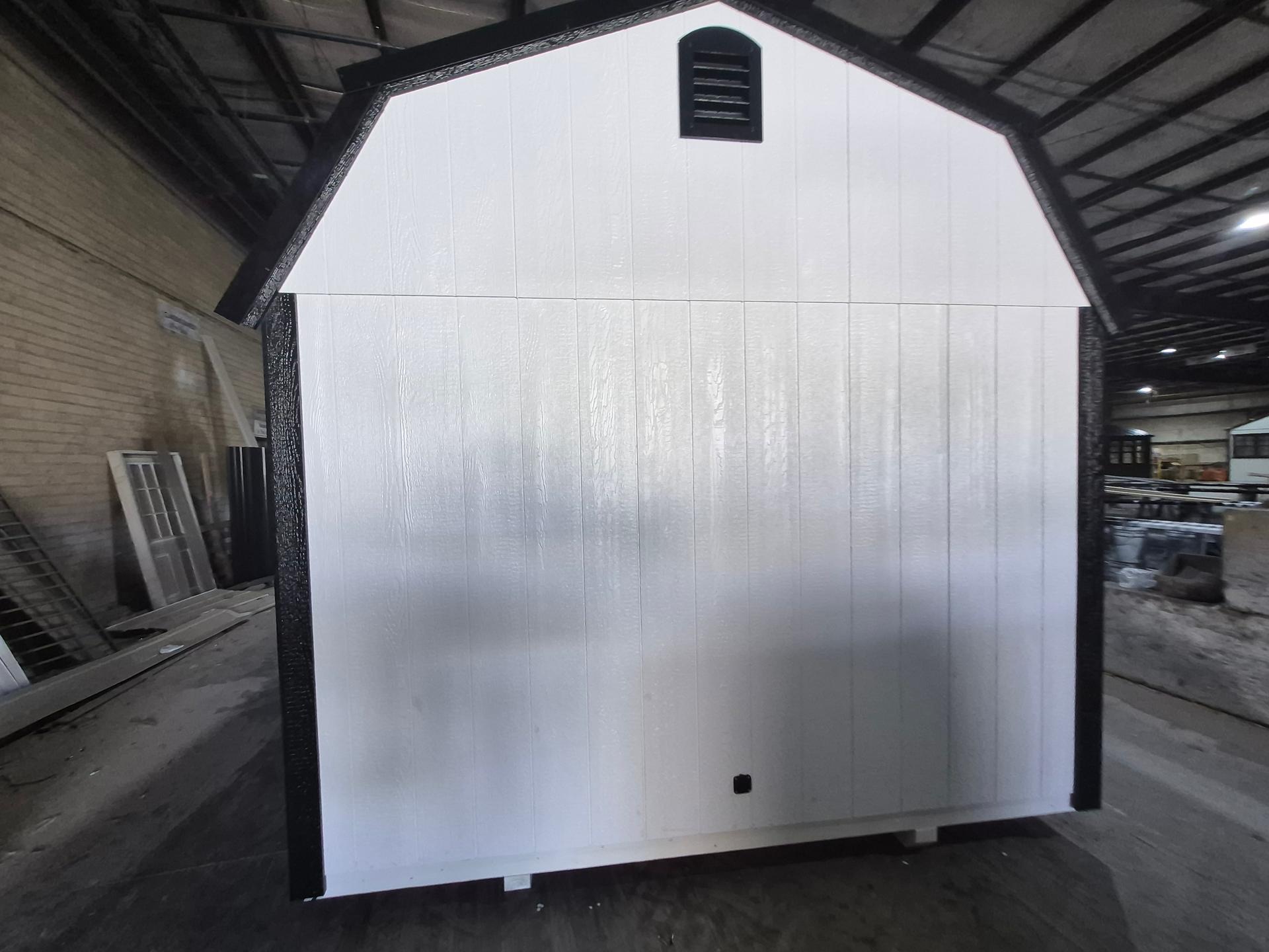 Standard Loft 10x20 portable building in White