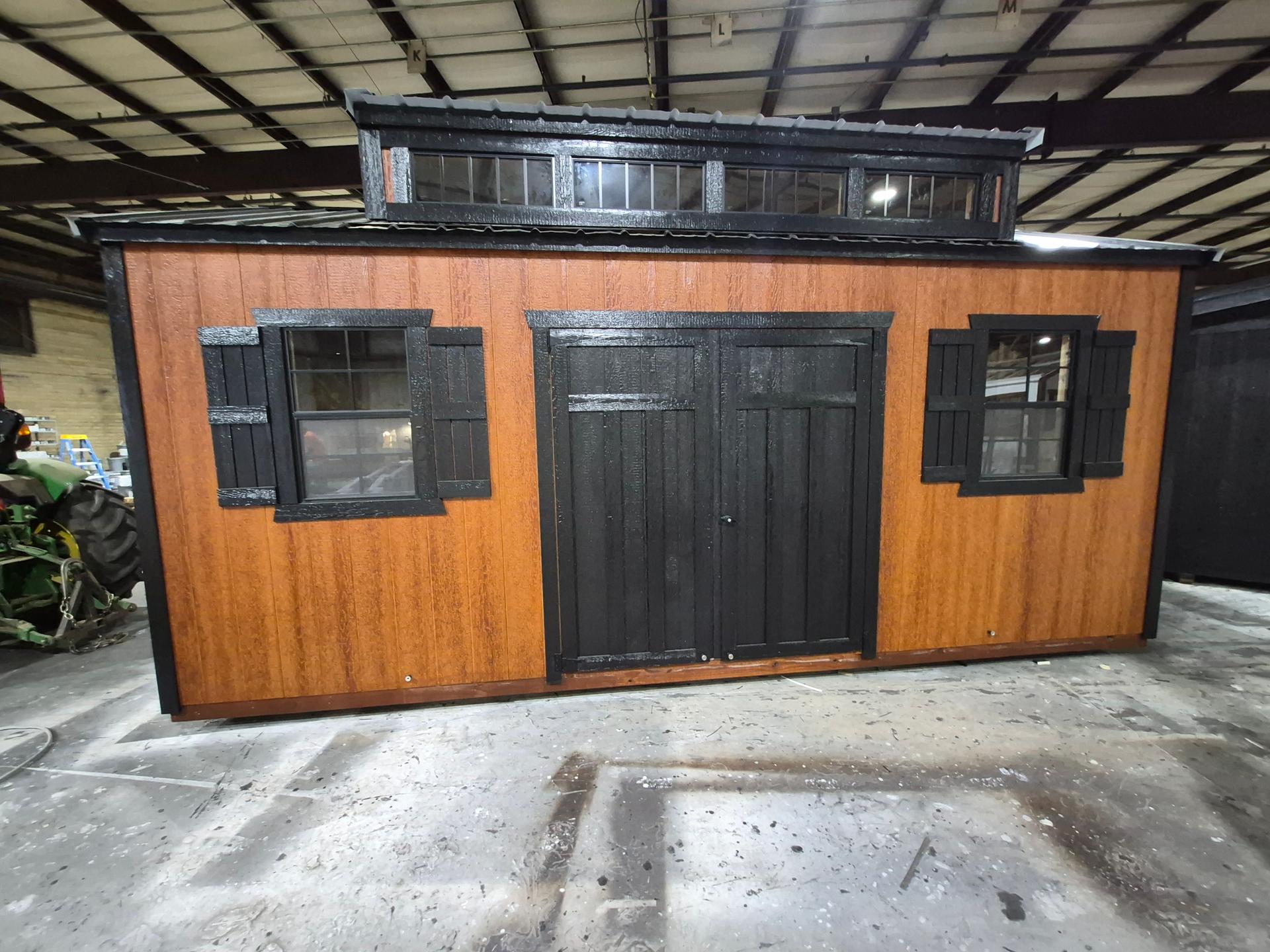 Standard Utility 10x20 portable building in Redwood