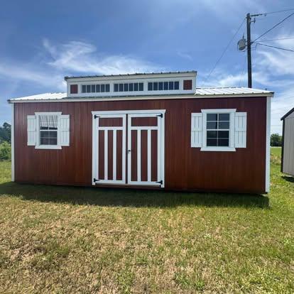 Standard Utility 10x24 portable building in Redwood