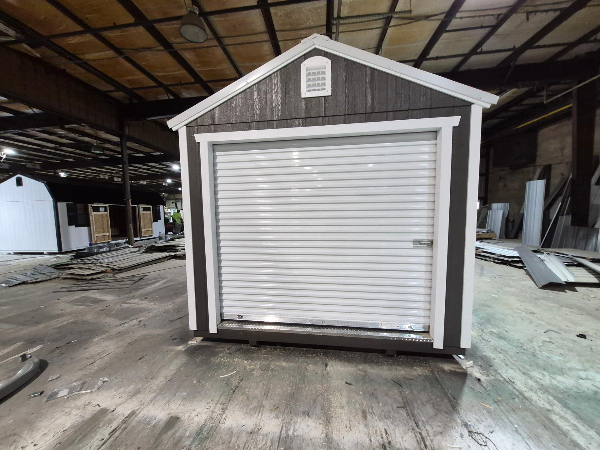Standard Utility 10x24 portable building in Dark Woods