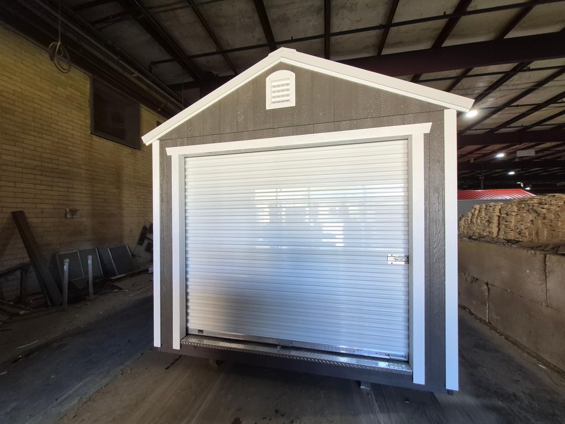 Standard Utility 10x24 portable building in Dark Woods