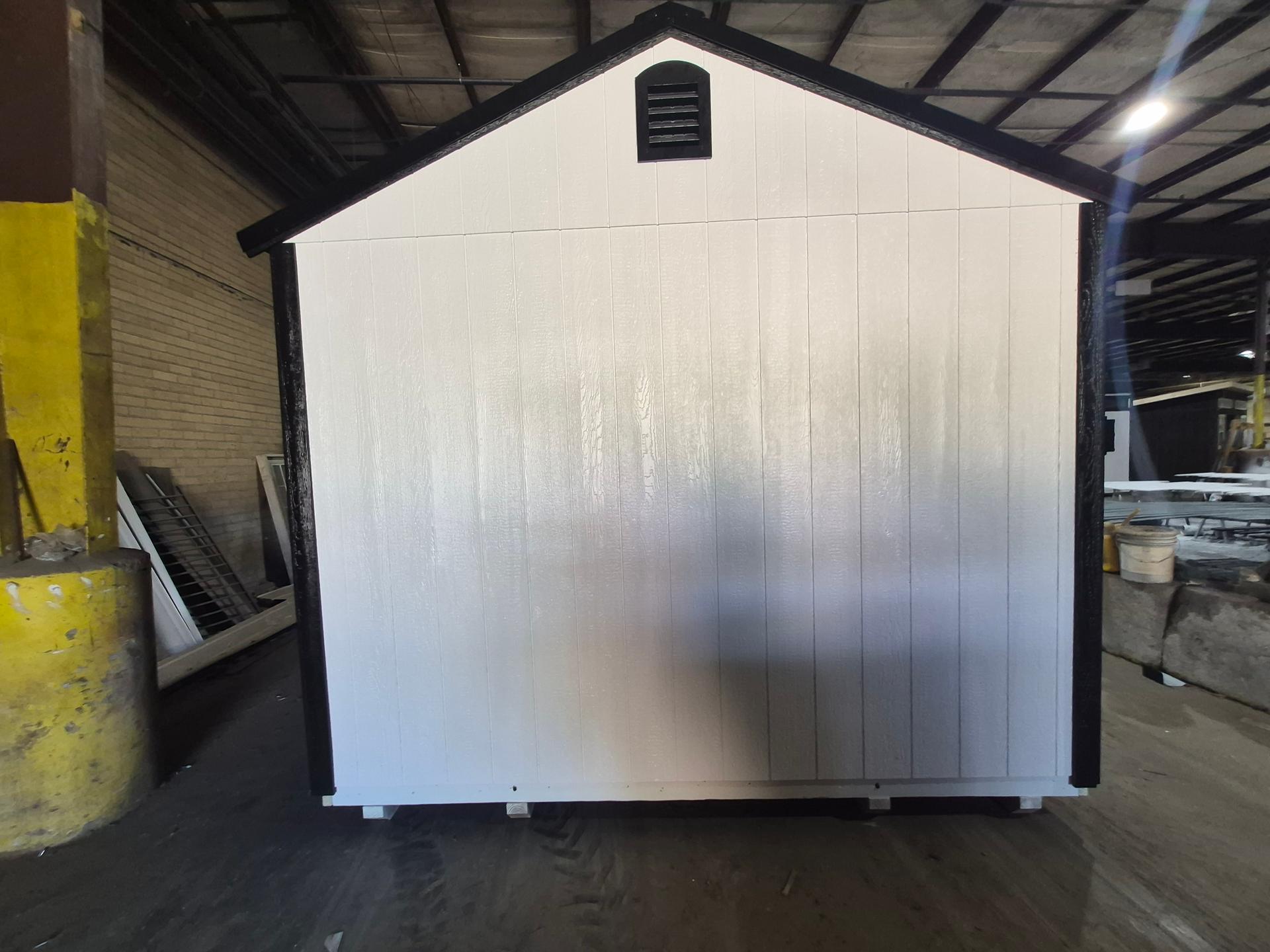 Standard Utility 12x40 portable building in White