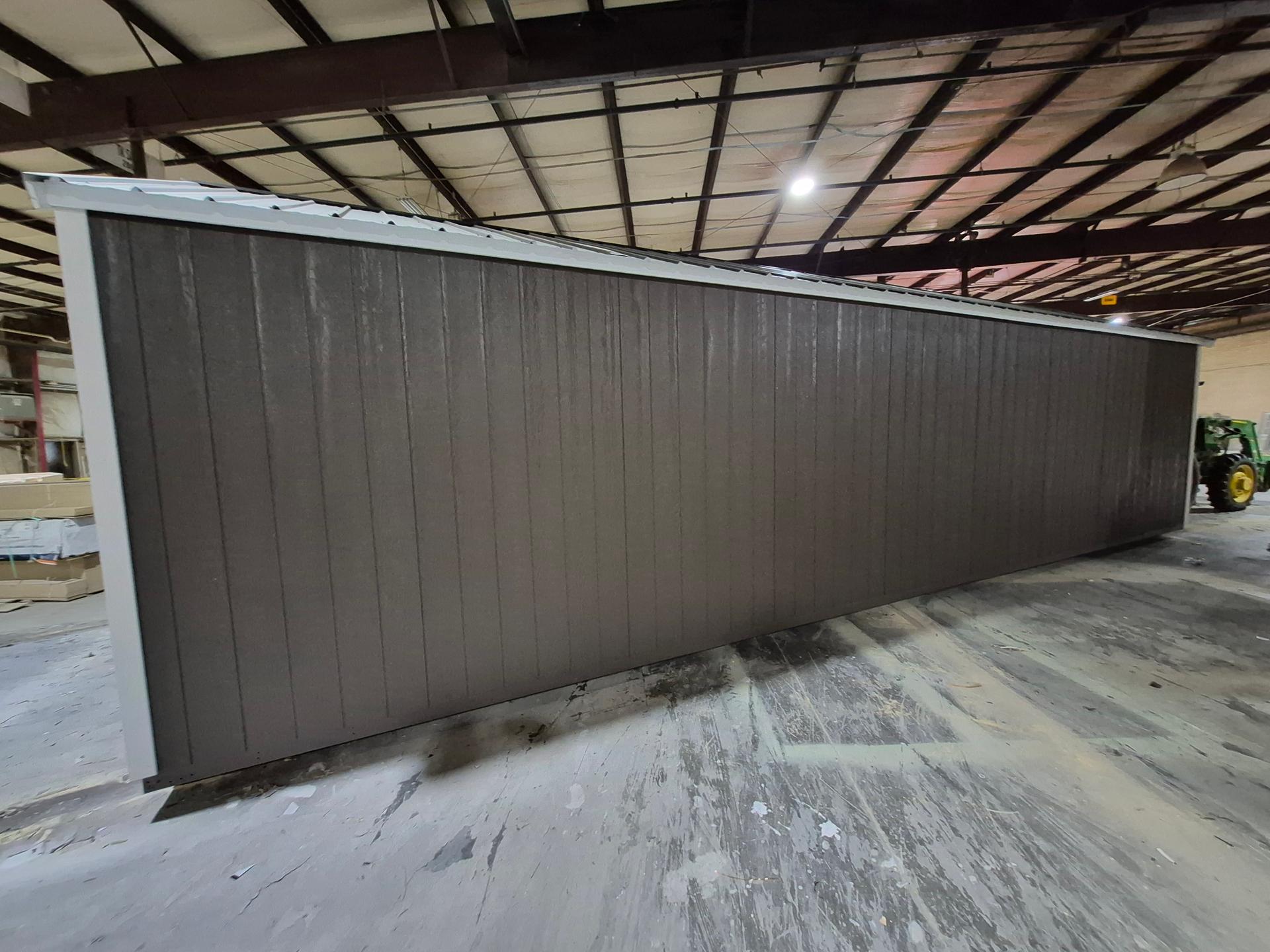 Standard Utility 12x36 portable building in Bark