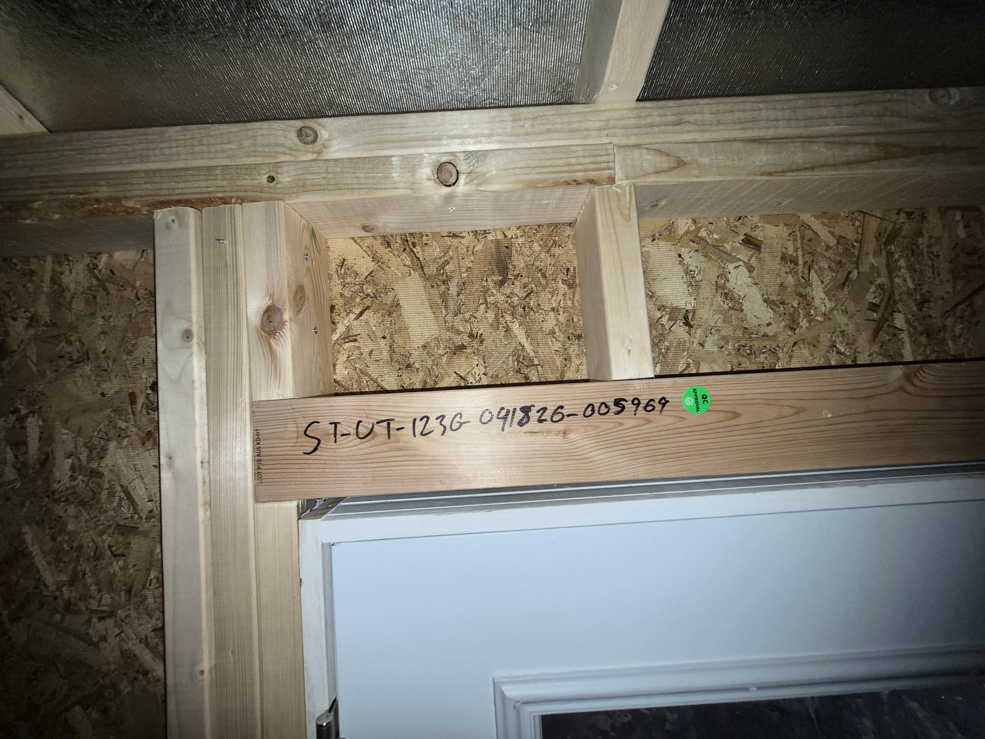 Standard Utility 12x36 portable building in Bark