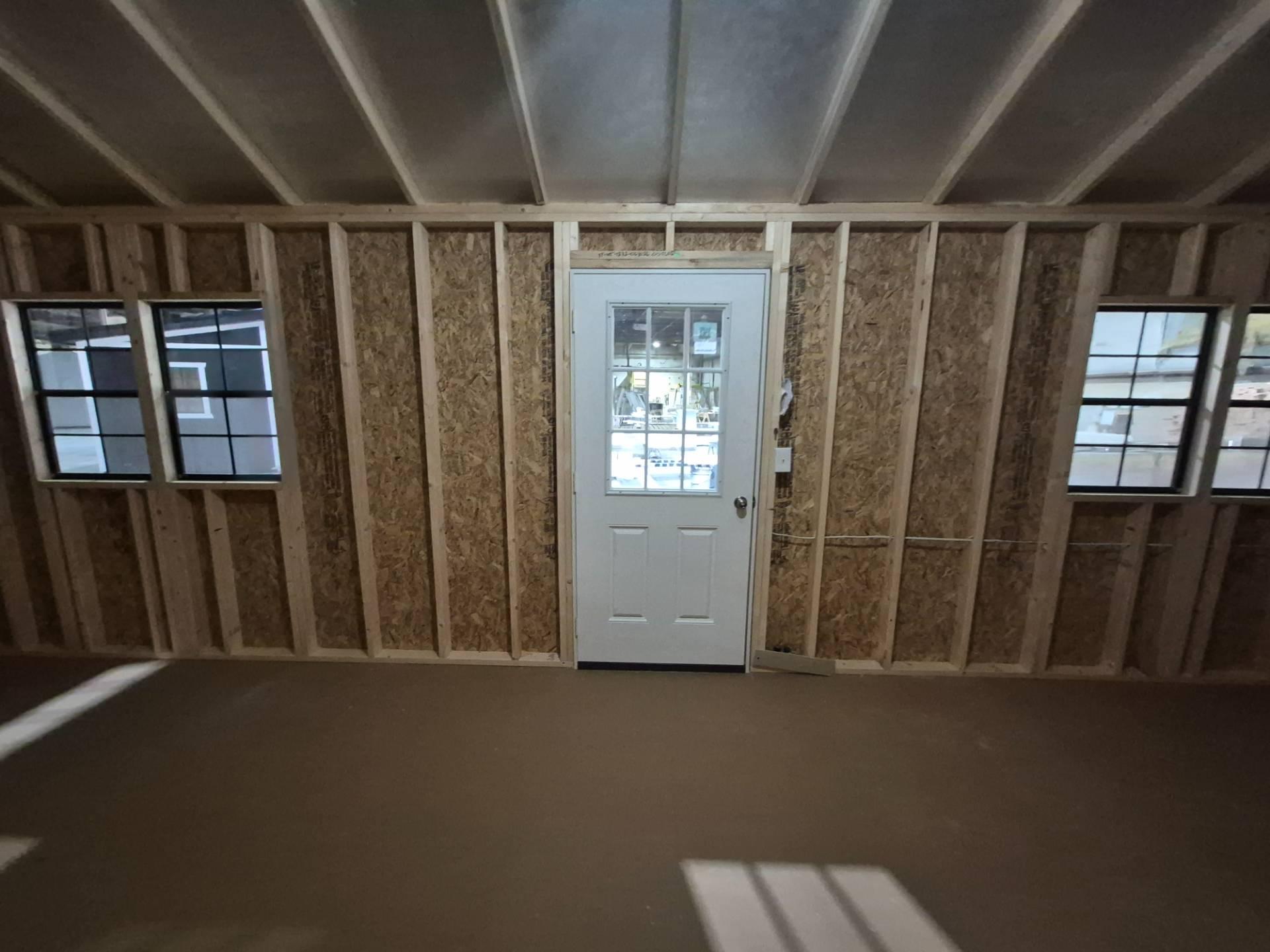 Standard Utility 12x32 portable building in White