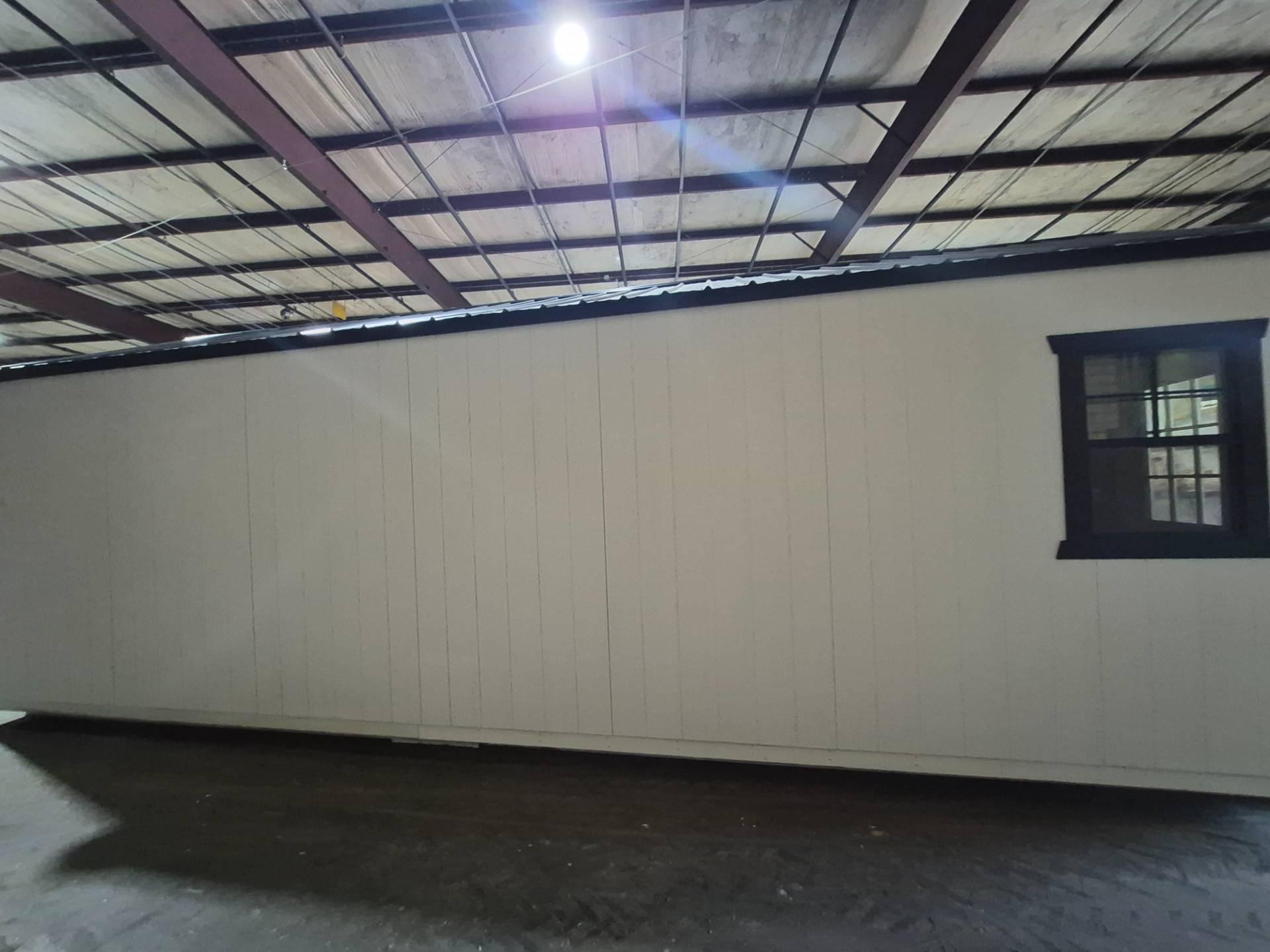 Standard Utility 12x28 portable building in White