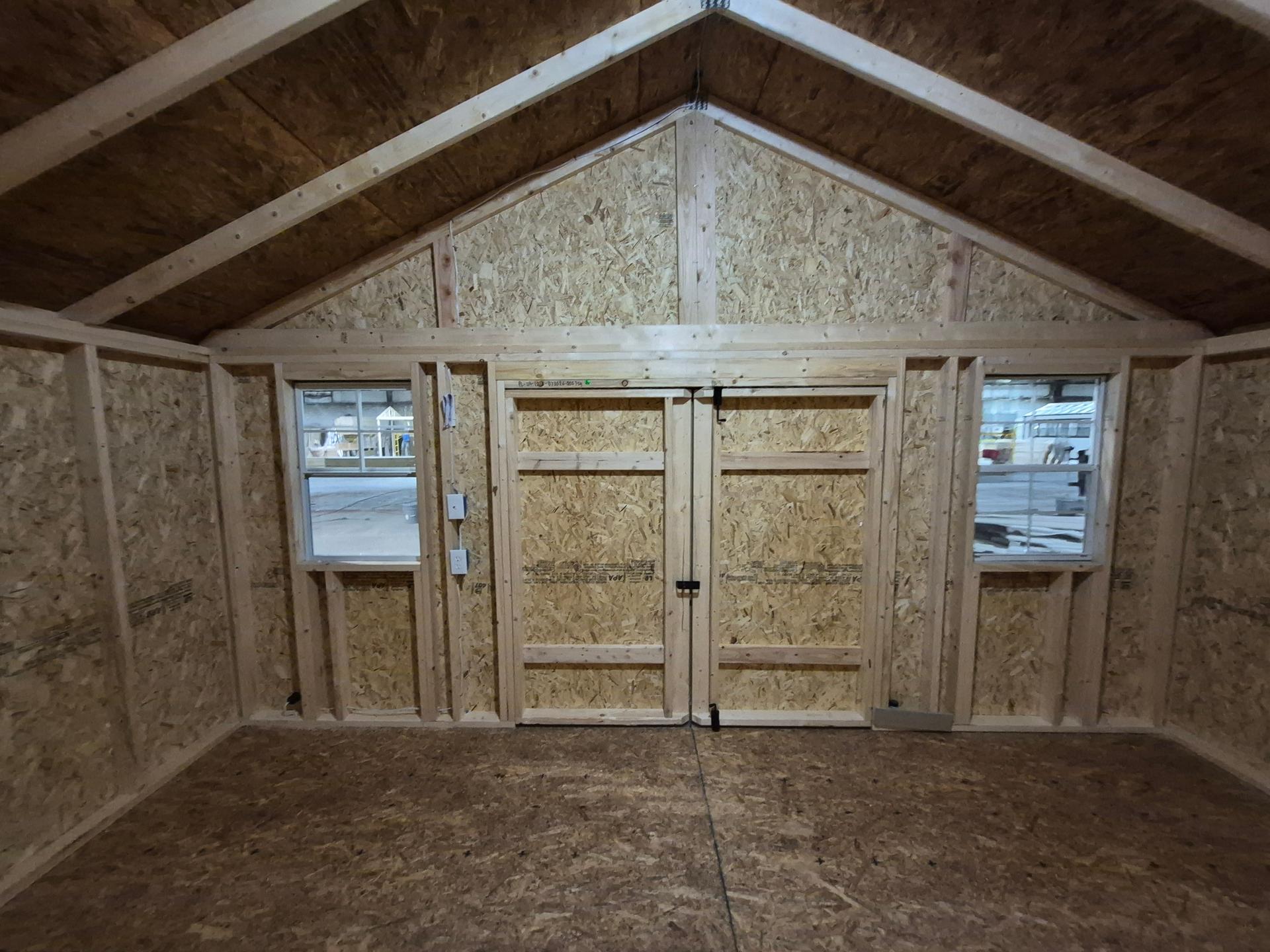 Lite Utility 12x16 portable building in Pavillion Beige