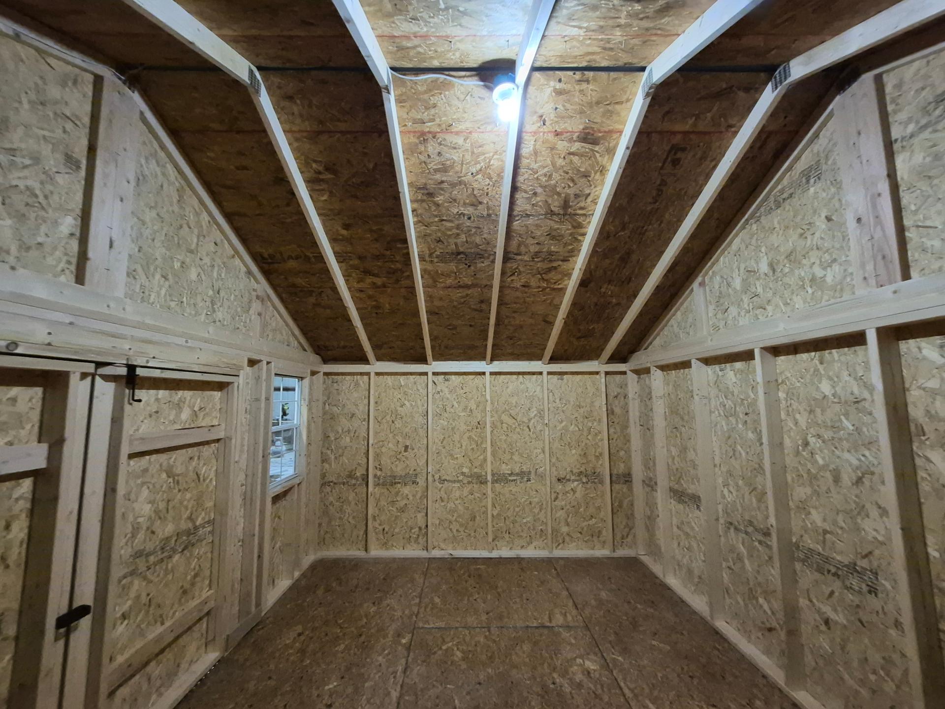 Lite Utility 12x16 portable building in Pavillion Beige