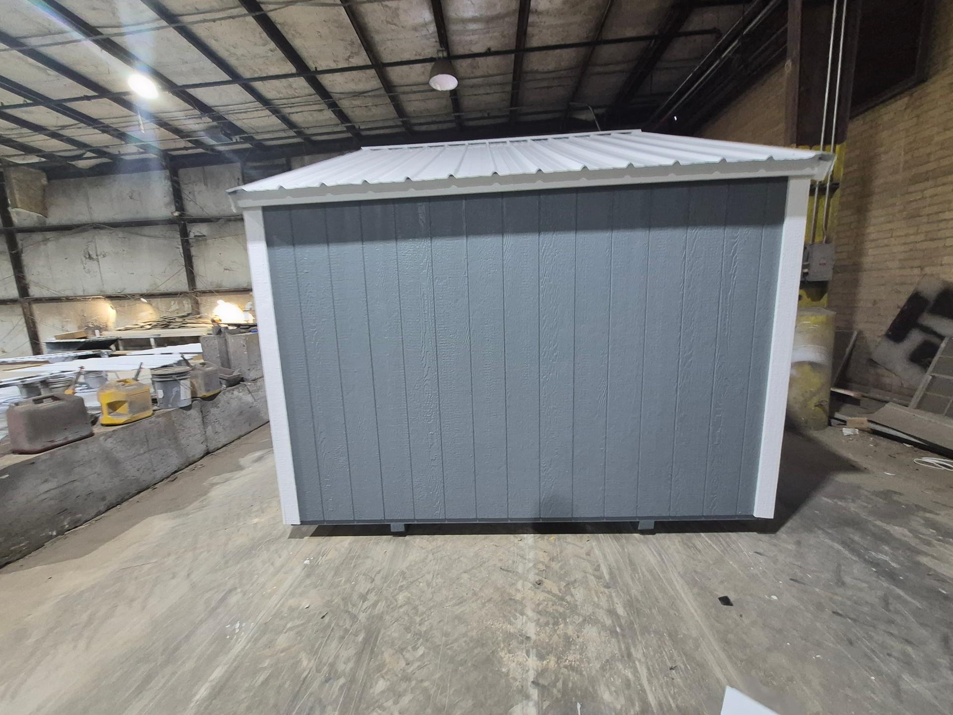Lite Utility 10x16 portable building in Phoenix Gray