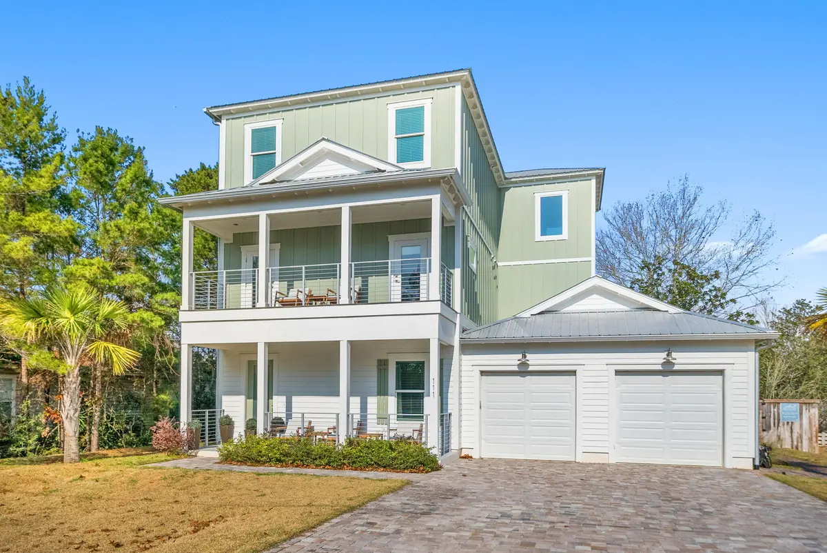 Exterior of 111 Walnut Street, Santa Rosa Beach, FL, an active listing by The Jonathan Hill Team at Legacy Hill Real Estate