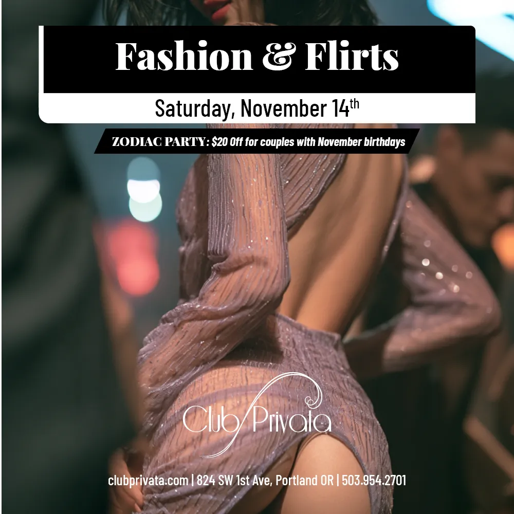 Fashion & Flirts - Zodiac Night