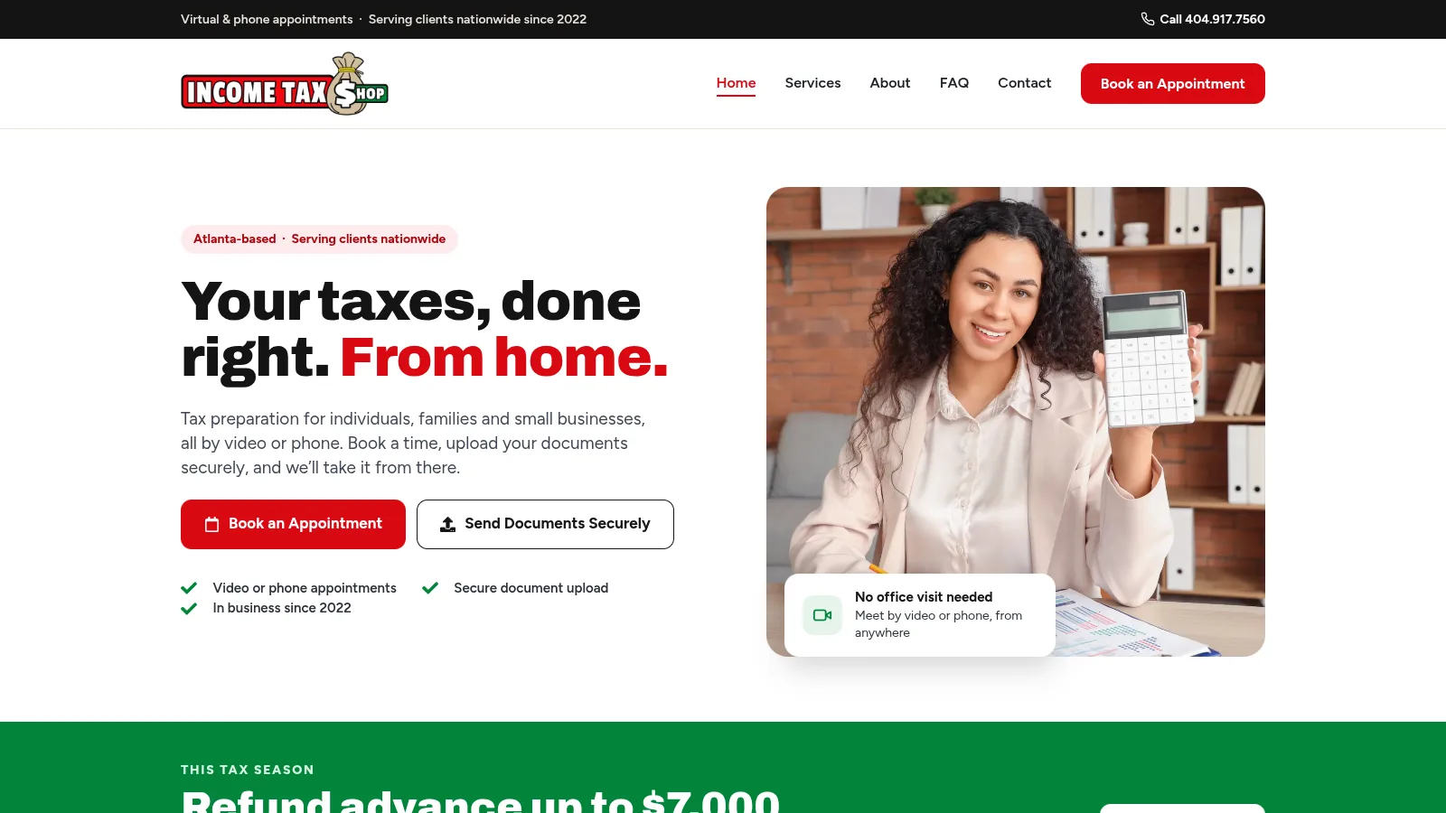 Income Tax Shop