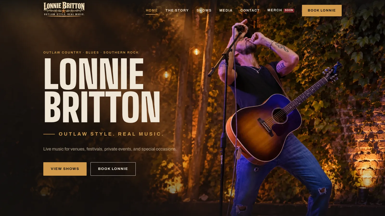 Lonnie Britton Music