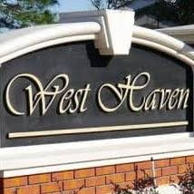 West Haven community entrance sign