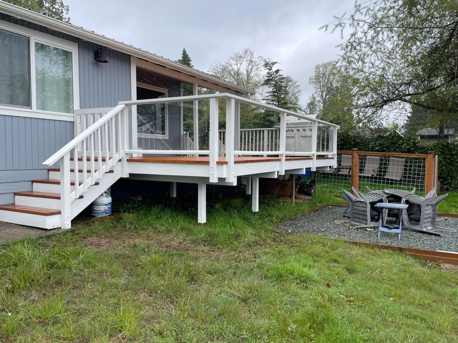 Stained Deck project by Ultra Renovations, photo 1 of 7