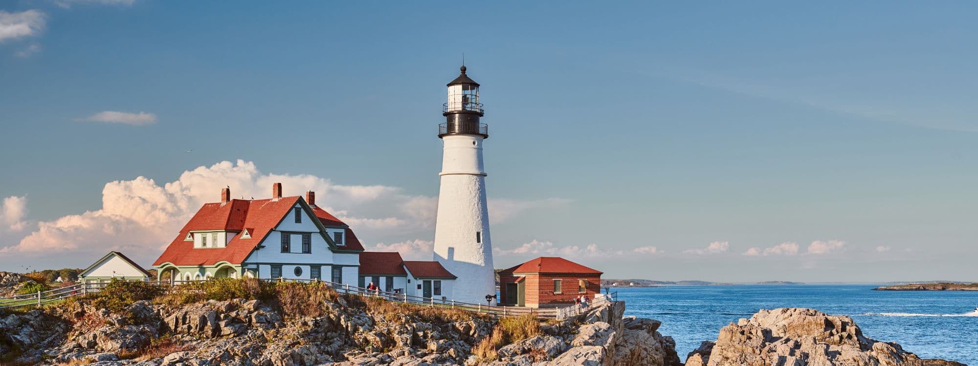 Portland Head Light on the Maine coast