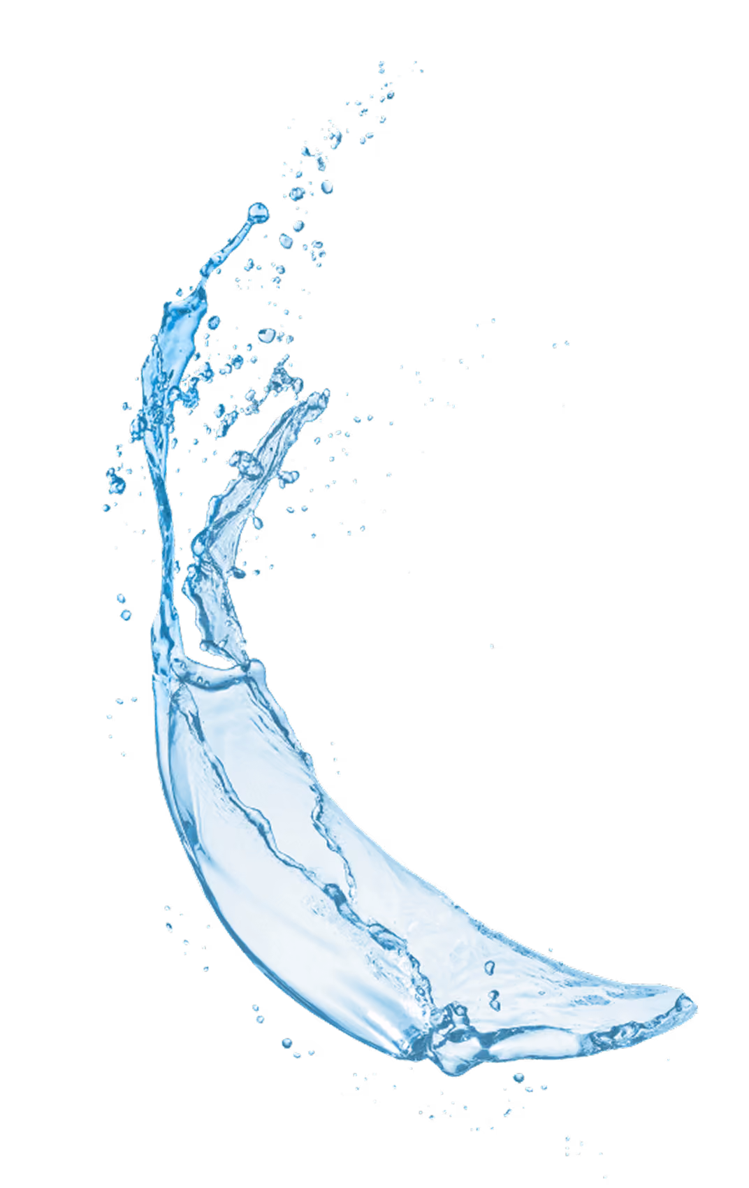 Éclaboussure d'eau de source Carola