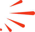 Éclats rouges décoratifs