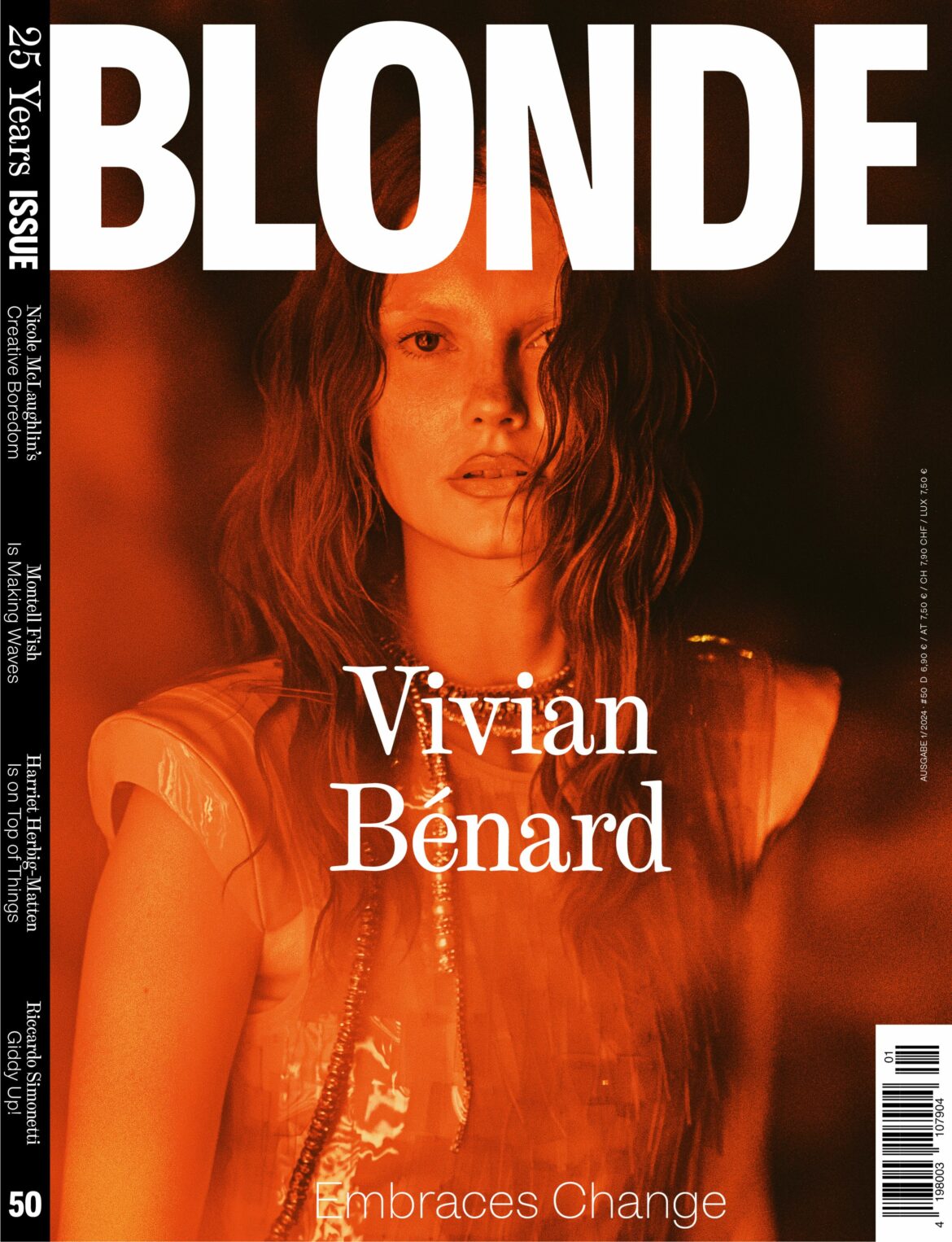 Vivian Bénard for BLONDE