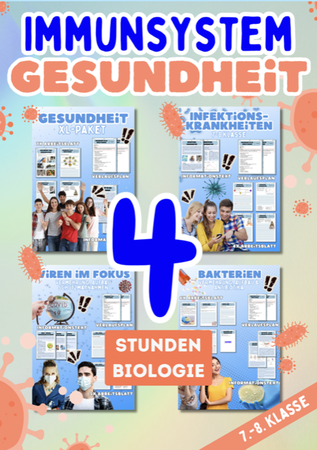 Cover Materialpaket Gesundheit und Immunsystem