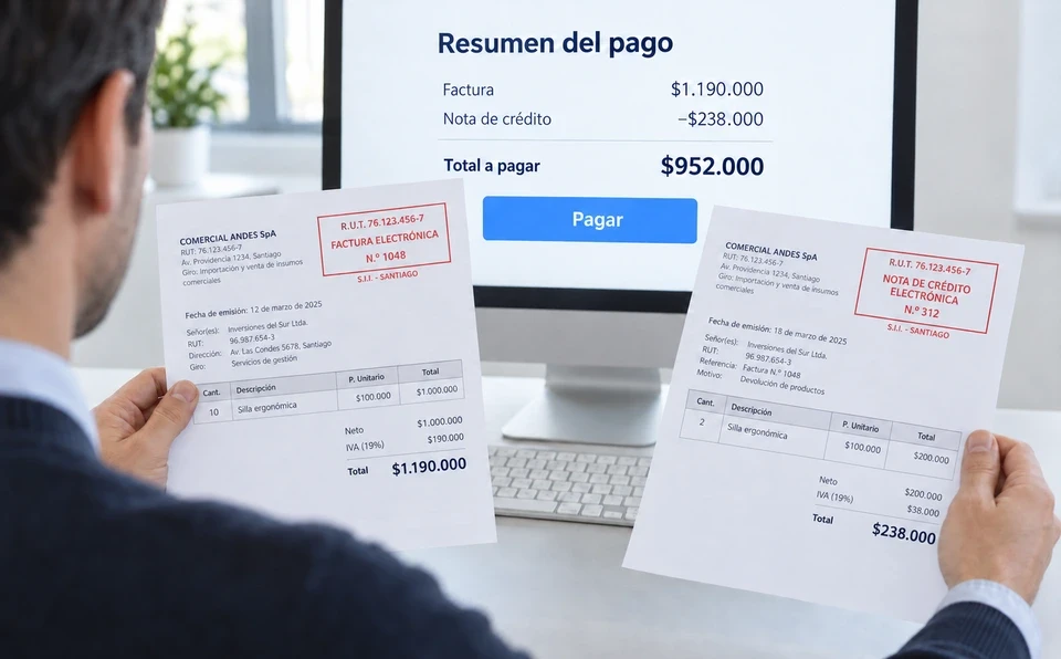 ¿Cómo aplicar notas de crédito a facturas de tus clientes?