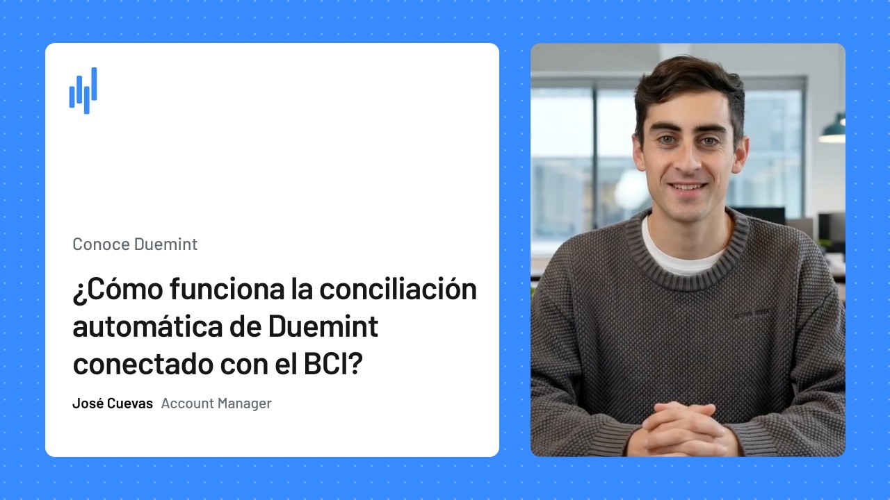 ¿Cómo funciona la conciliación automática de Duemint conectado con el BCI?