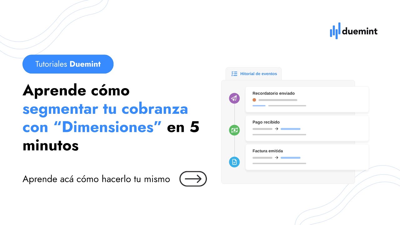 Tutorial: cómo segmentar clientes con las dimensiones de Duemint