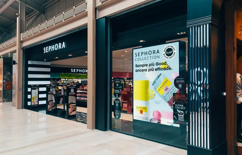 Ledwall per flagship e beauty store: Sephora
