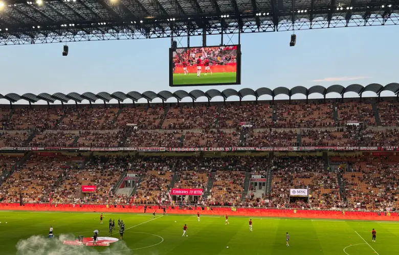 Maxischermi da stadio: Stadio San Siro, Milano