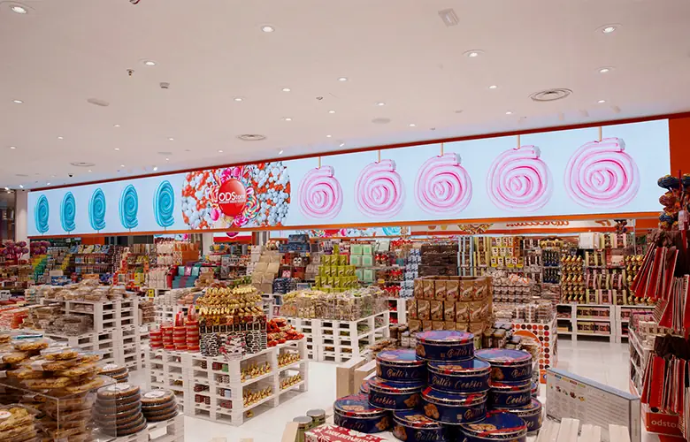 Banner LED perimetrali Odstore
