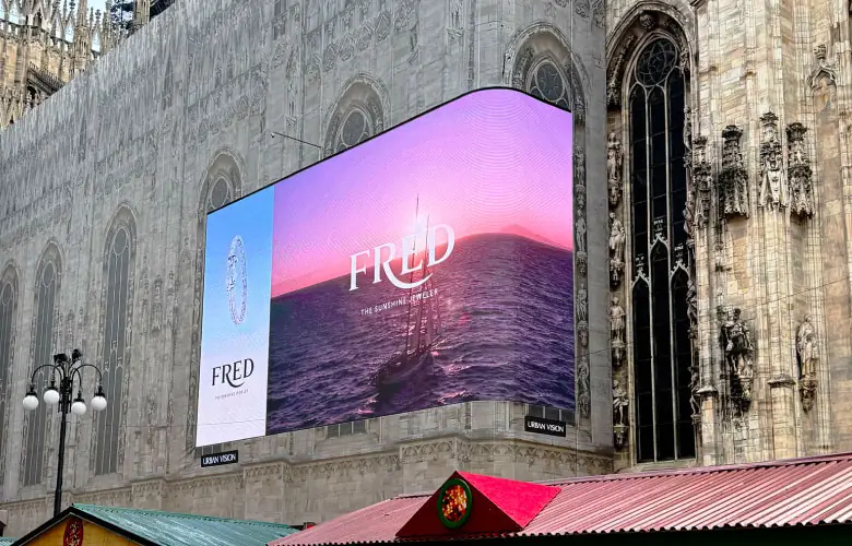Ledwall curvo Urban Vision