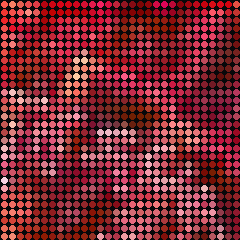 Dettaglio ingrandito dei pixel di un passo fine