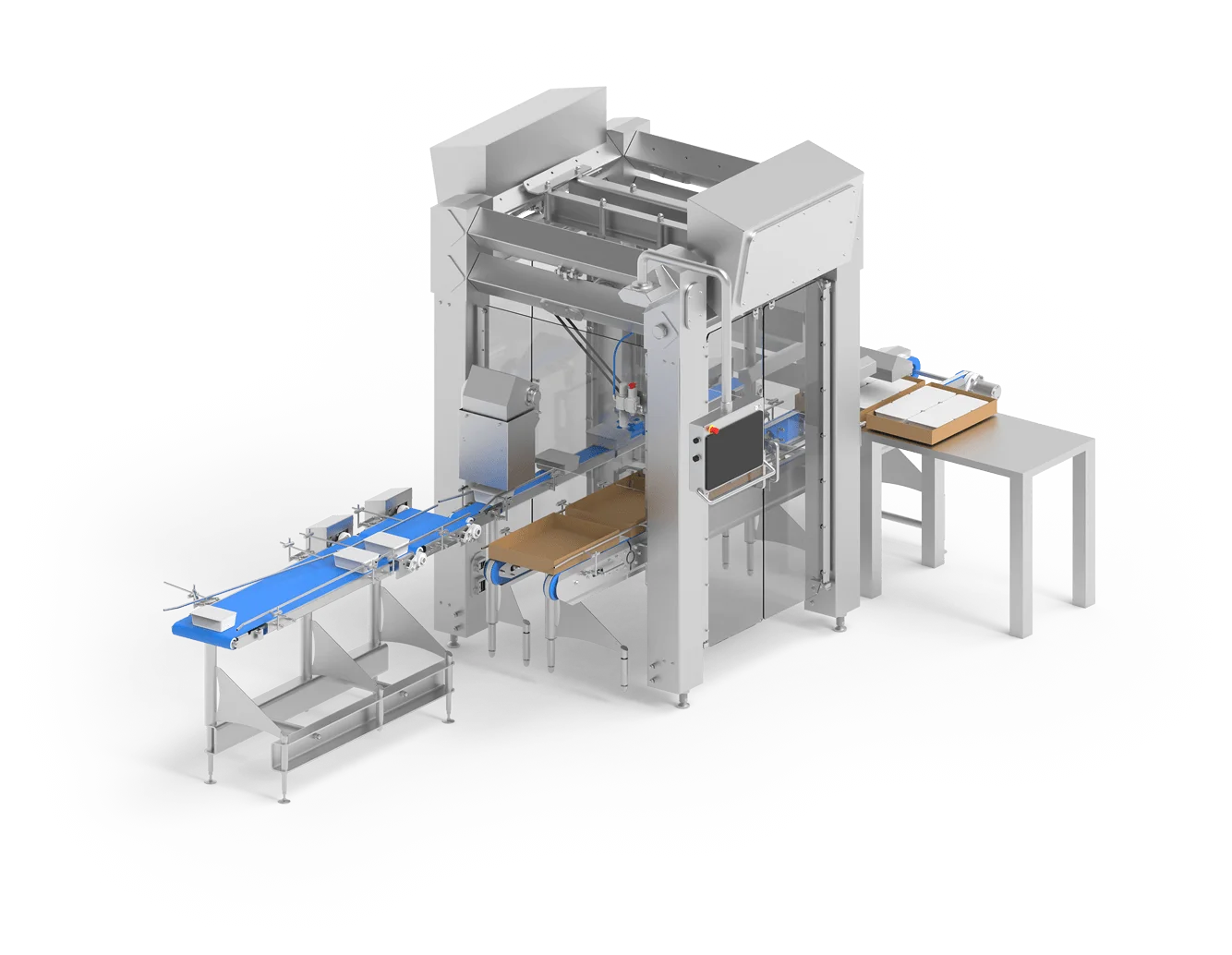 Case packing delta-robot cell
