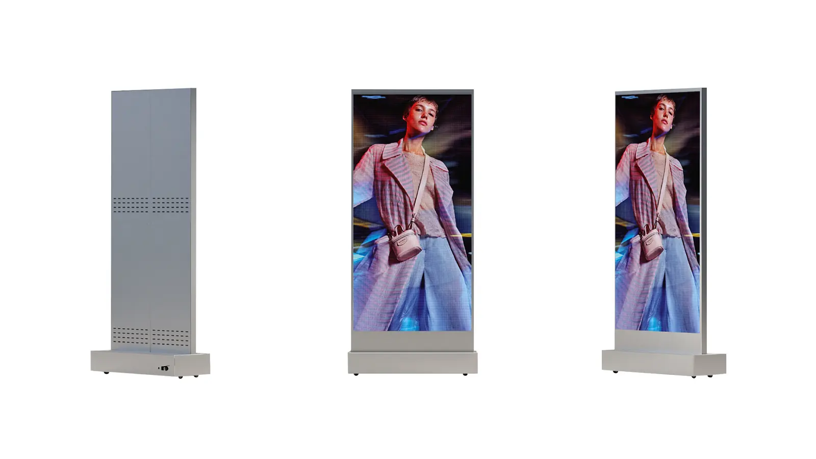 Indoor LED wall totem TLedWall in situ