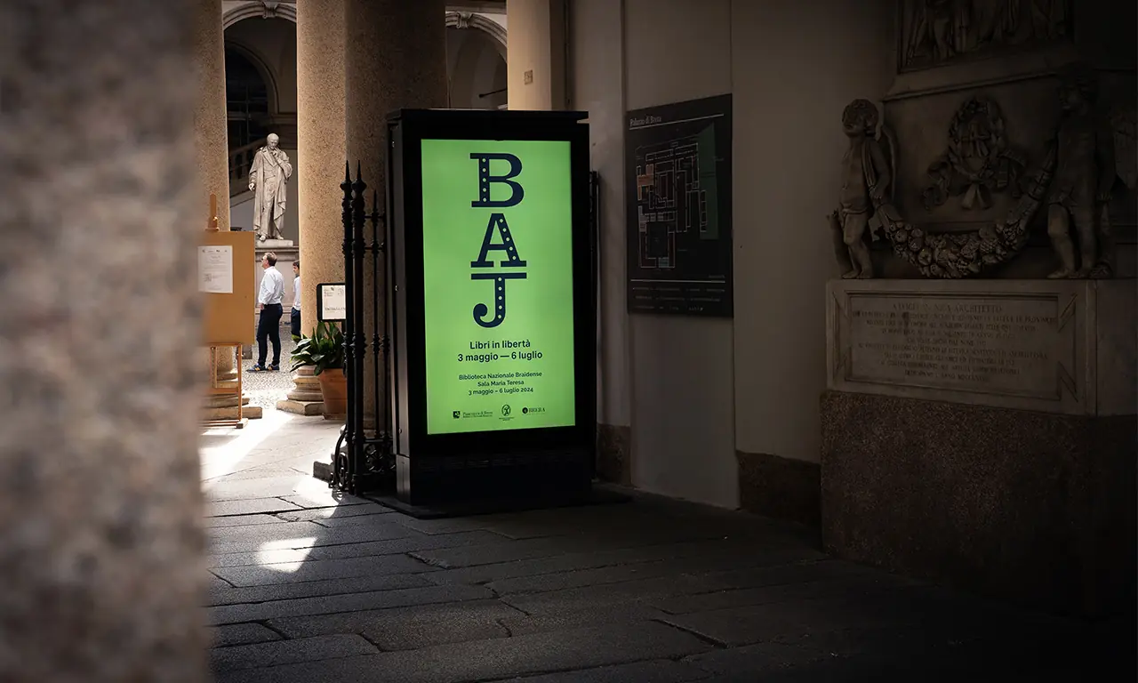 Totem informativo digitale nella Pinacoteca di Brera