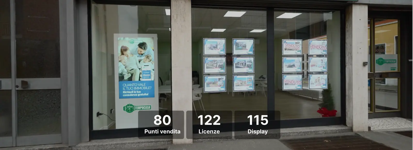 Digital signage e ledwall per il real estate e gli edifici corporate