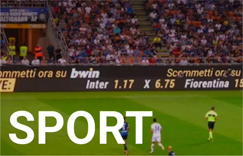 Maxischermi e bordocampo LED per stadi e impianti sportivi