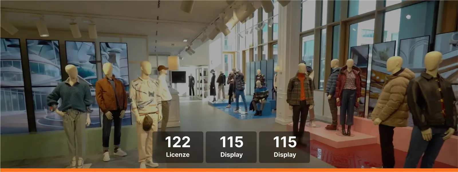Digital signage for fashion and beauty stores