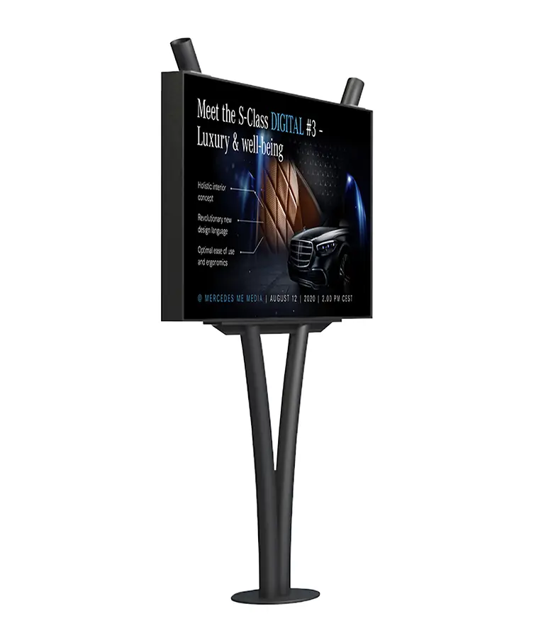 Billboard digitale V Line
