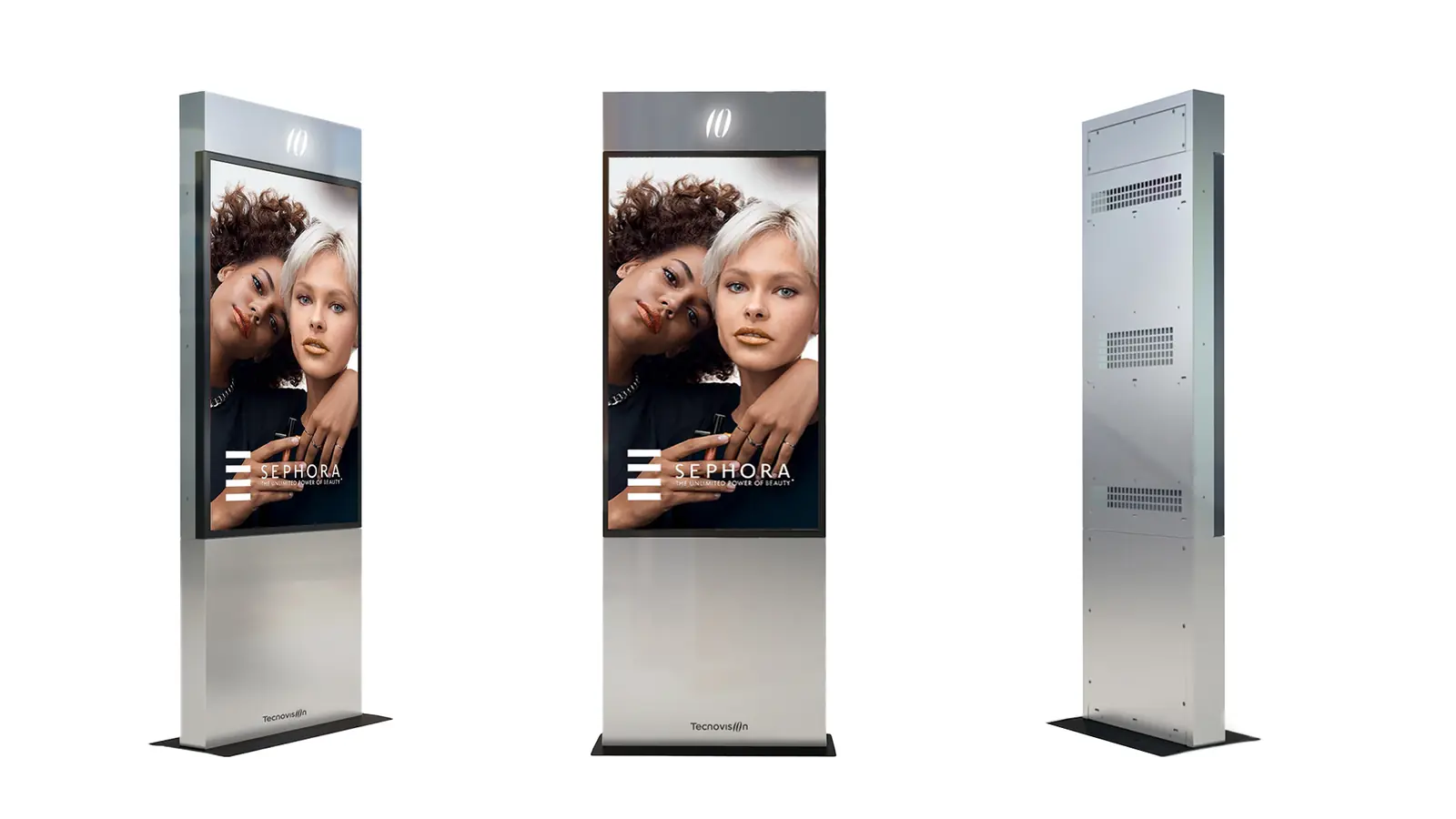 Outdoor totem City Vision 55-inch in the city