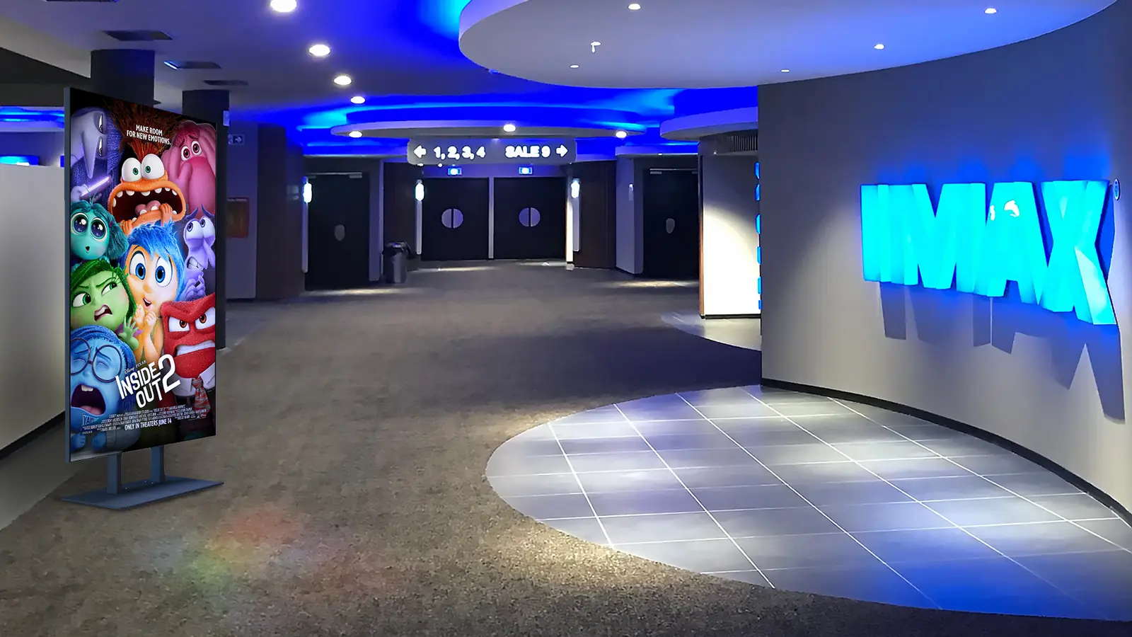 Totem Cine Vision 75-inch in situ