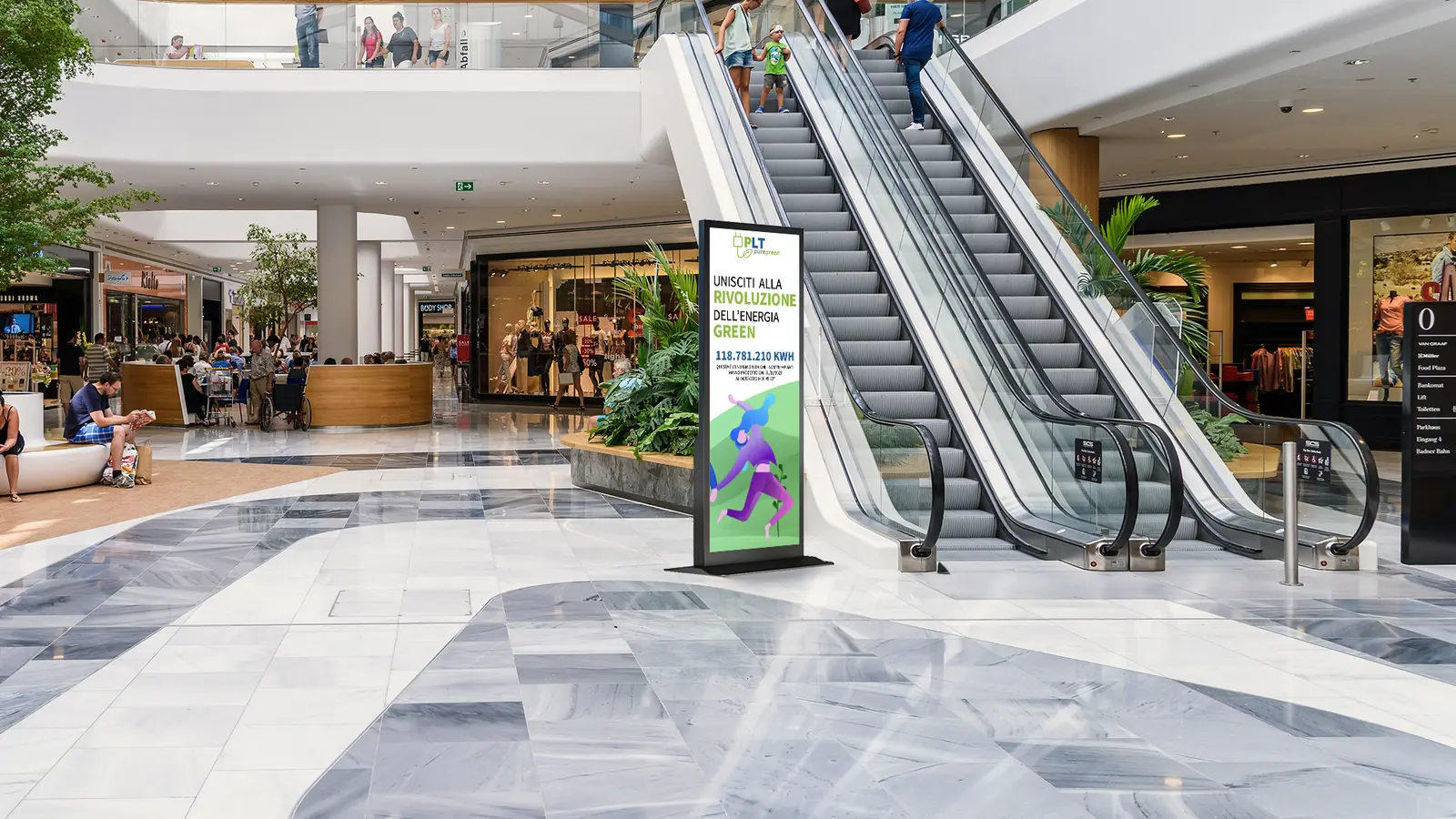 Totem Easy Free 75-inch at an event