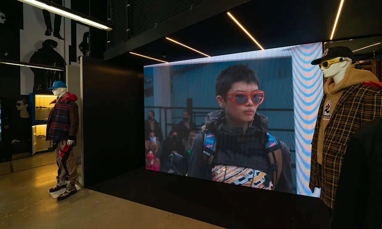 Dsquared2: Ledwall Indoor