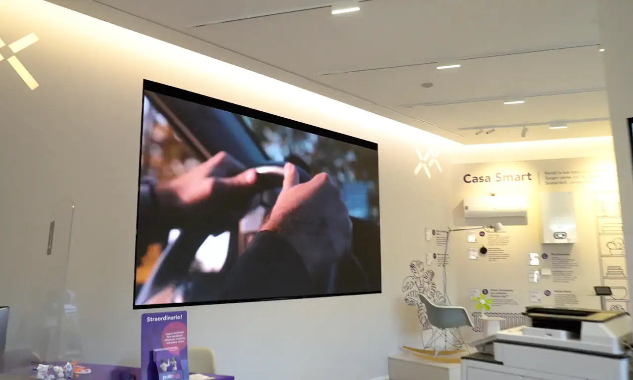 Enel X Juice Media: Ledwall indoor