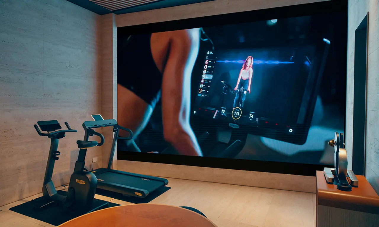 Technogym show room digital signage – progetto Tecnovision, foto 4
