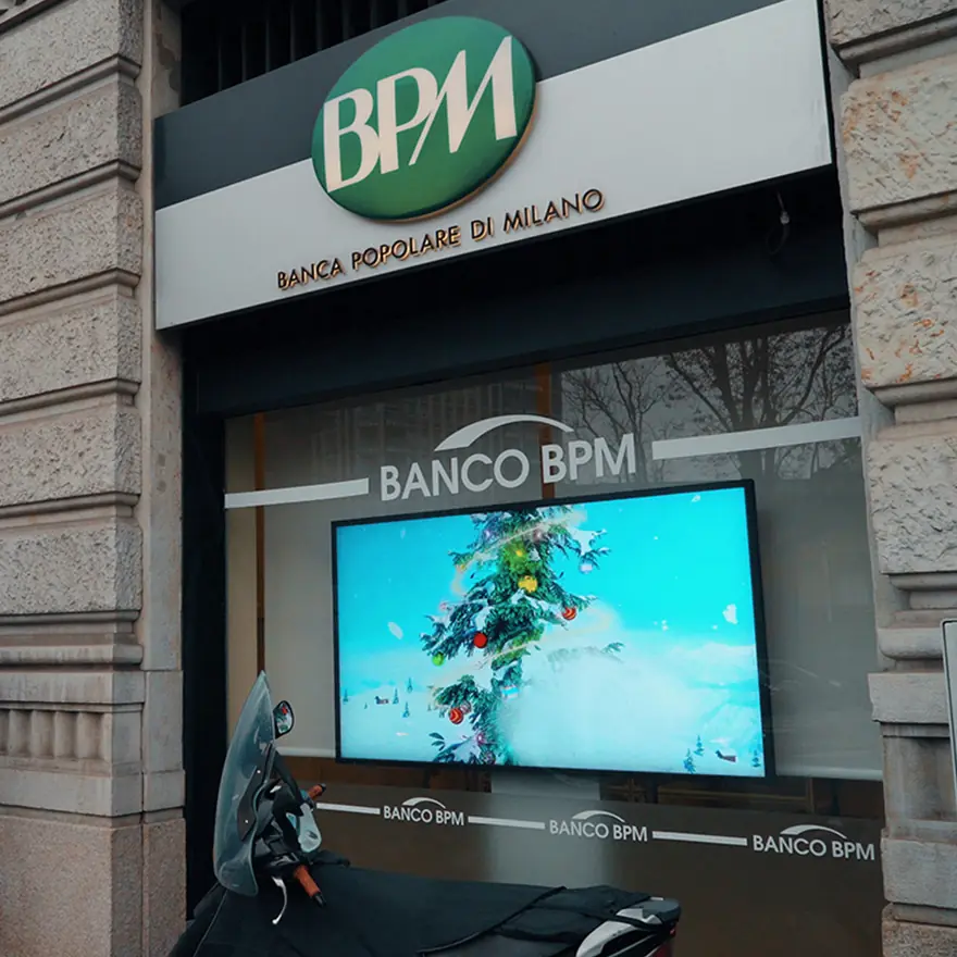 Banco BPM digital signage
