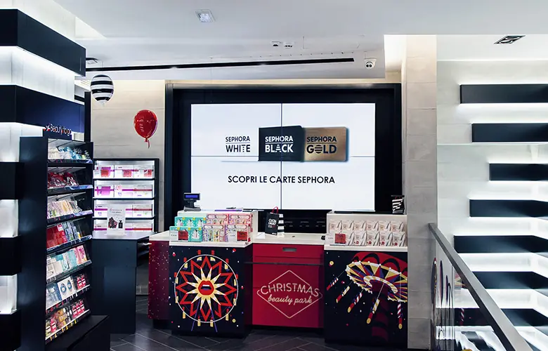 Sephora digital Signage