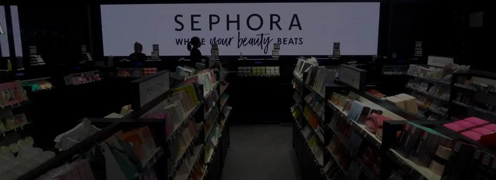 Sephora digital Signage