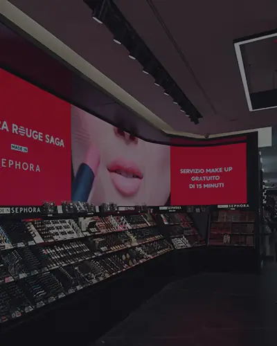 Sephora digital Signage