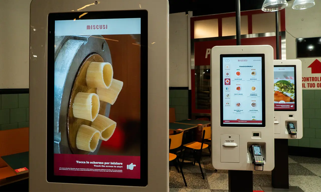 Miscusi: Integrazione Fluidnext software con Kiosk